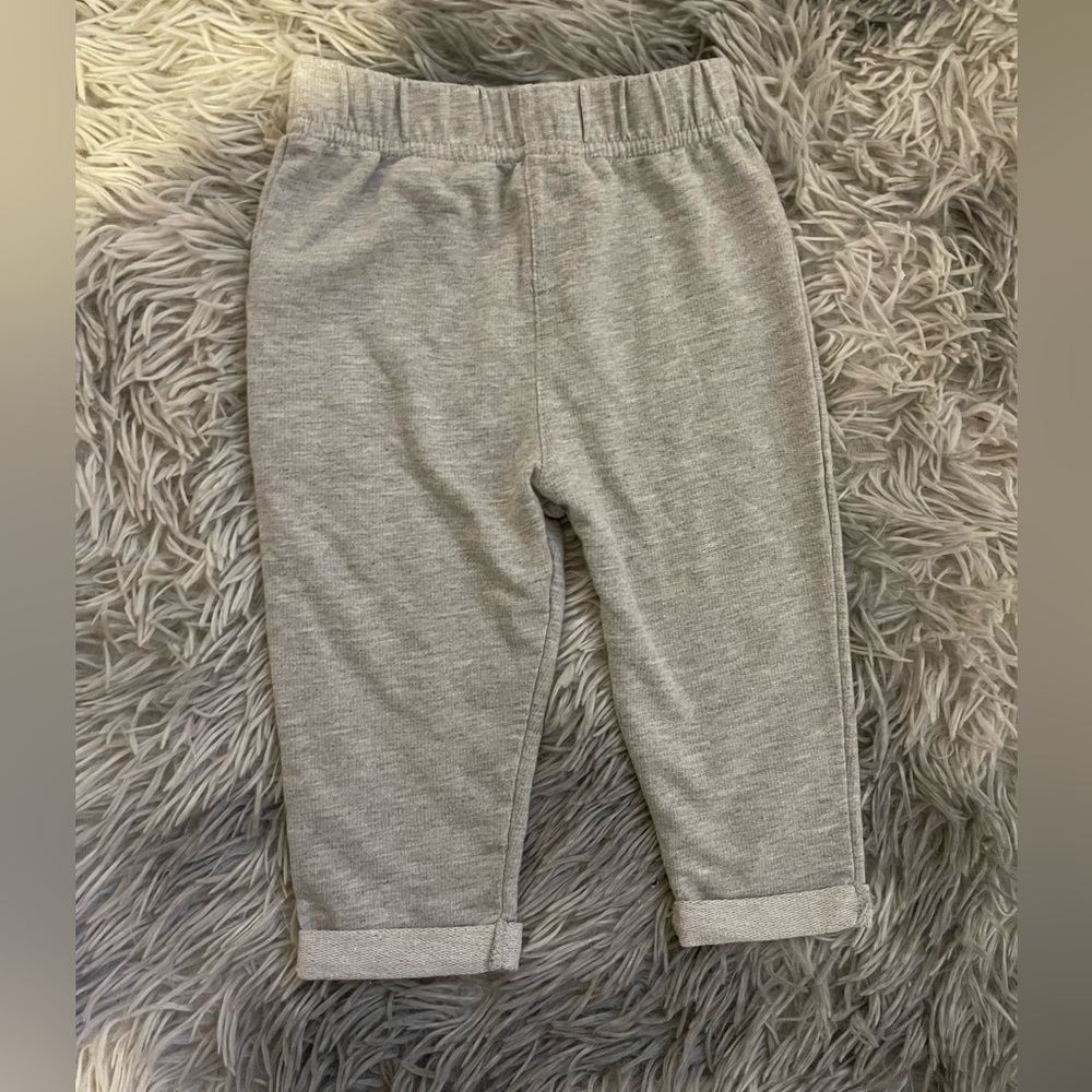 Disney baby Grey Sweat Pants. Size 12M.